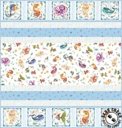 Happy Ocean Life Ocean Pals Free Quilt Pattern