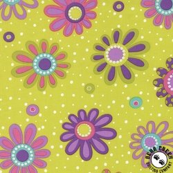 Moda Pick Me! Flower Power Lime Moda Pick Me! Flower Power Lime