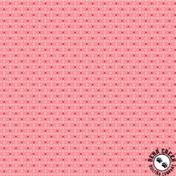 Andover Fabrics Plain and Simple Tic Tac Toe Watermelon