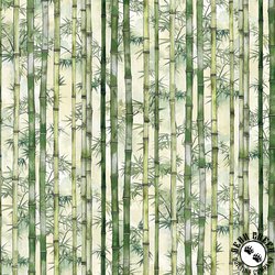 P&B Textiles Koi Pond Bamboo Stripe Multi
