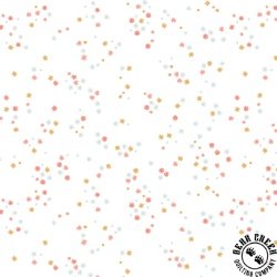 Riley Blake Designs Between the Pages Flowers White