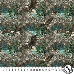 Northcott Stonehenge Eagle Pass Eagle Scenic Blue/Multi