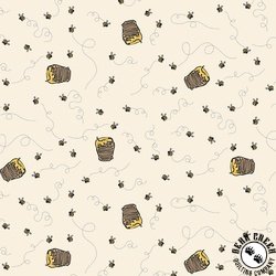 Riley Blake Designs Winnie The Pooh Bees Crean Riley Blake Designs Winnie The Pooh Bees Crean