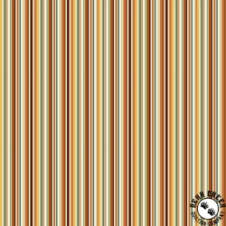 Andover Fabrics Hello Autumn Cinnamon Stripe Multi