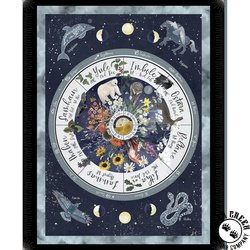 P&B Textiles Celestial Seasons Zodiac Panel P&B Textiles Celestial Seasons Zodiac Panel