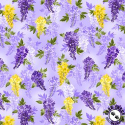 Michael Miller Fabrics Wisteria Lane Breeze Amethyst