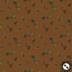 Riley Blake Designs Pine Grove Pinecones Brown Riley Blake Designs Pine Grove Pinecones Brown