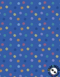 Wilmington Prints Fe-Line Frisky Yarn Balls Blue Wilmington Prints Fe-Line Frisky Yarn Balls Blue