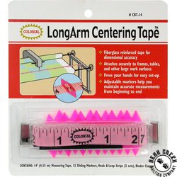 Colonial Needle Company LongArm Centering Tape Colonial Needle Company LongArm Centering Tape