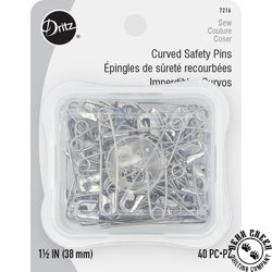 Dritz Curved Safety Pins