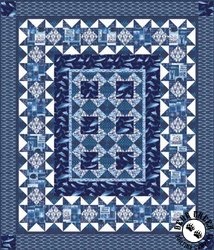 Indigo Coastal Free Quilt Pattern