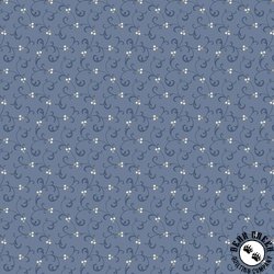 Marcus Fabrics Grace Elizabeth Swirl Blue Marcus Fabrics Grace Elizabeth Swirl Blue