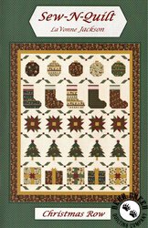 Christmas Row Quilt Pattern