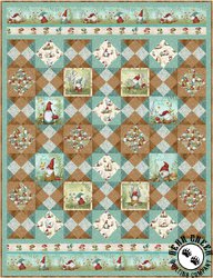 Savor the Gnoment Free Quilt Pattern Savor the Gnoment Free Quilt Pattern
