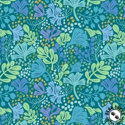 Andover Fabrics Anacapa Isle Fronds Emerald