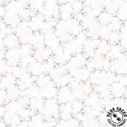 P&B Textiles Vineyard 108 Inch Wide Backing Fabric Vine Scroll Light Steel P&B Textiles Vineyard 108 Inch Wide Backing Fabric Vine Scroll Light Steel
