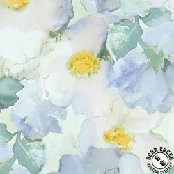 Maywood Studio Flower Wash 108 Inch Wide Backing Fabric Blue Maywood Studio Flower Wash 108 Inch Wide Backing Fabric Blue