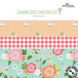 Summer Skies and Fireflies Strip Roll by Riley Blake Designs