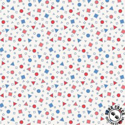 Maywood Studio Dilly Dally Shapes Blue/Red