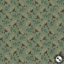 Henry Glass Scrap Basket Favorites Tossed Clover Aqua