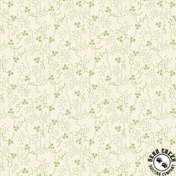 Andover Fabrics Little Clover Fizz White