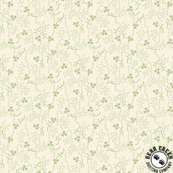 Andover Fabrics Little Clover Fizz White Andover Fabrics Little Clover Fizz White