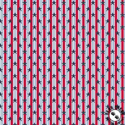 Andover Fabrics Tradition Stars and Stripes Red Andover Fabrics Tradition Stars and Stripes Red
