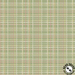 Riley Blake Designs Love Me More Plaid Green