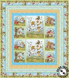 Buzzin' with My Gnome-iezz Free Quilt Pattern