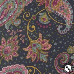 Moda Chelsea Garden Posh Paisley Midnight Moda Chelsea Garden Posh Paisley Midnight