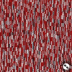 Benartex All You Knit is Love Knitting Texture Red Benartex All You Knit is Love Knitting Texture Red