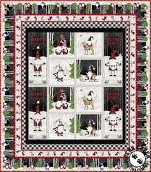 Gnome-Antics Free Quilt Pattern