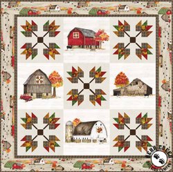 Fall Barn Quilt Free Quilt Pattern