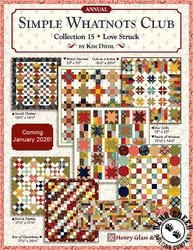 Simple Whatnots Club Collection #15 Pattern and Fabric Kit - RESERVATION Simple Whatnots Club Collection #15 Pattern and Fabric Kit - RESERVATION