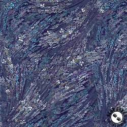 P&B Textiles Meadow Breeze 108 Inch Wide Backing Fabric Meadow Blue