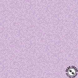 Riley Blake Designs Hydrangeas in the Garden Scrolls Lavender/Pearl