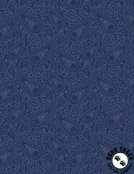 Wilmington Prints Juliette Paisley Navy