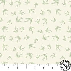 Northcott Ornithology Sky Ballad Cream