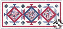 Patchwork Americana Table Runner Free Quilt Pattern