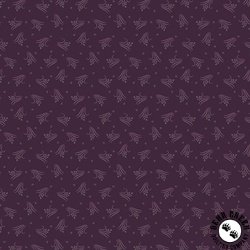 Marcus Fabrics Plumberry III Plum Grass Plum