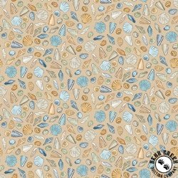 Andover Fabrics High Tide Beachcomber Cream Andover Fabrics High Tide Beachcomber Cream