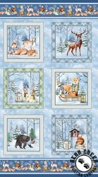 Benartex Woodland Wonderland Panel Benartex Woodland Wonderland Panel