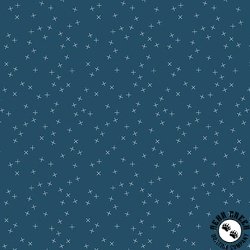 Andover Fabrics Criss Cross Starry Night