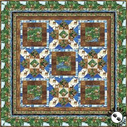 Mosaic Forest Free Quilt Pattern