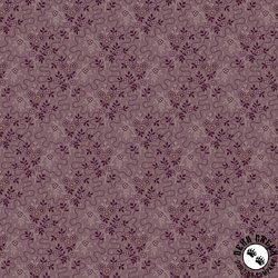 Marcus Fabrics Plumberry III Three Blooms Plum Marcus Fabrics Plumberry III Three Blooms Plum