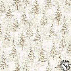 P&B Textiles Believe Packed Trees Cream P&B Textiles Believe Packed Trees Cream