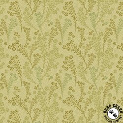Andover Fabrics Lush Sprigs Gold Andover Fabrics Lush Sprigs Gold