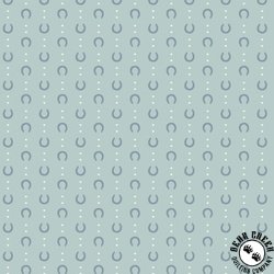 Cloud9 Fabrics Petal and Pony Luck Lucky in Love Blue