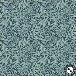 Windham Fabrics Tapestry Aviary Prussian/Mint