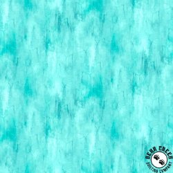 Michael Miller Fabrics Flower Lake Painterly Water Aqua